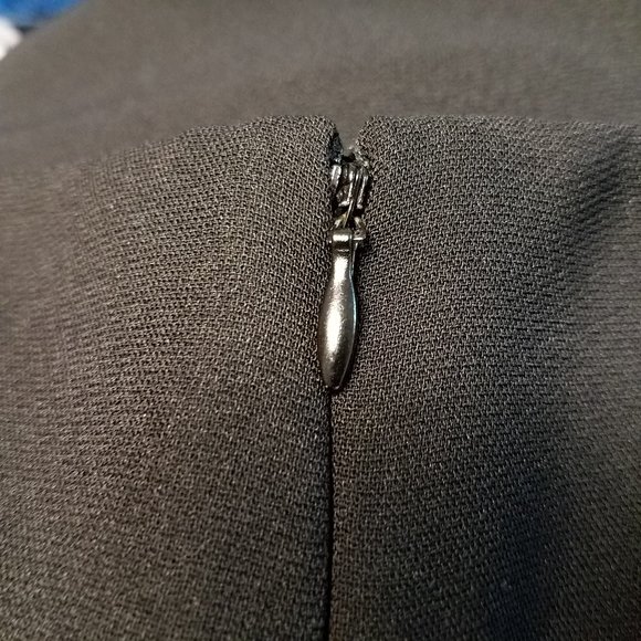 Emma James Sleeveless Black Sheath Dress Size 10 - Picture 6 of 9